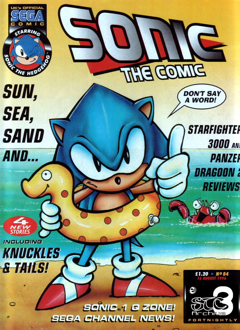 Sonic - The Comic Issue No. 084 Cover Page